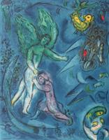 Marc Chagall THE FIGHT BETWEEN JACOB AND THE ANGEL Lithograph - Sold for $5,440 on 10-10-2026 (Lot 144).jpg